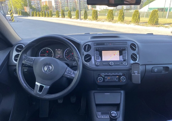 Volkswagen Tiguan cena 53999 przebieg: 163000, rok produkcji 2013 z Rymanów małe 781